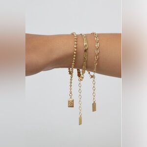 Miranda Frye Gold Bracelet Set